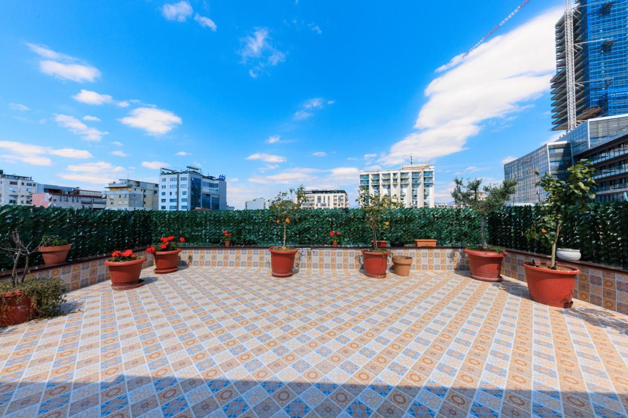 Syncron Centre Skyline Rooftop Tirana Apartments Exterior foto